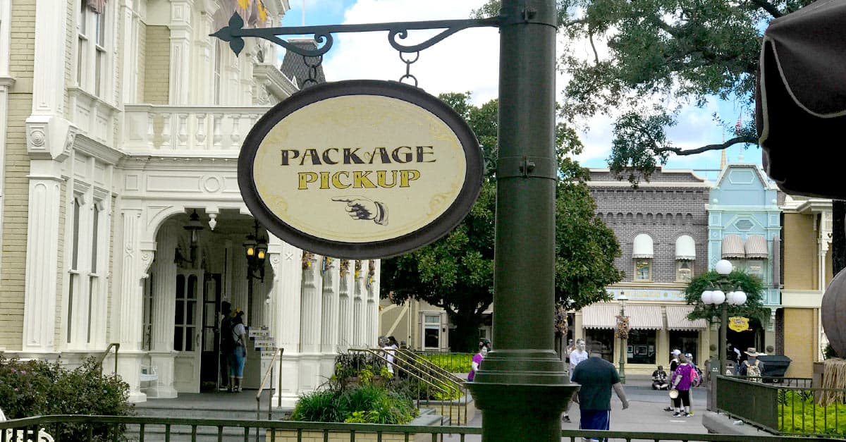 Package Pickup, Magic Kingdom
