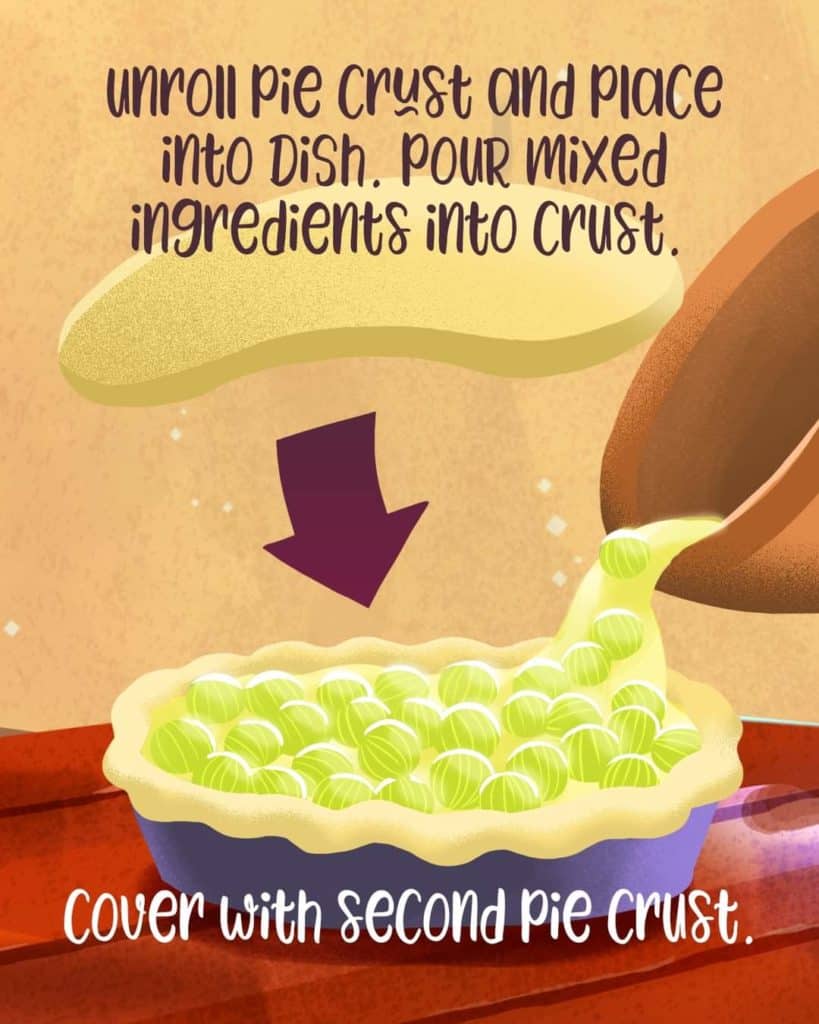 Grumpy Pies Disney Dreamlight Valley Snow White Gooseberry Pie Recipe - Banana ...