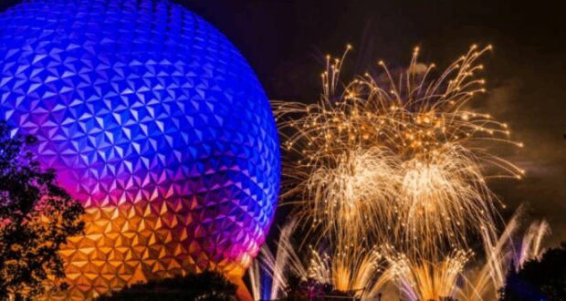 epcot-fireworks-spaceship-earth