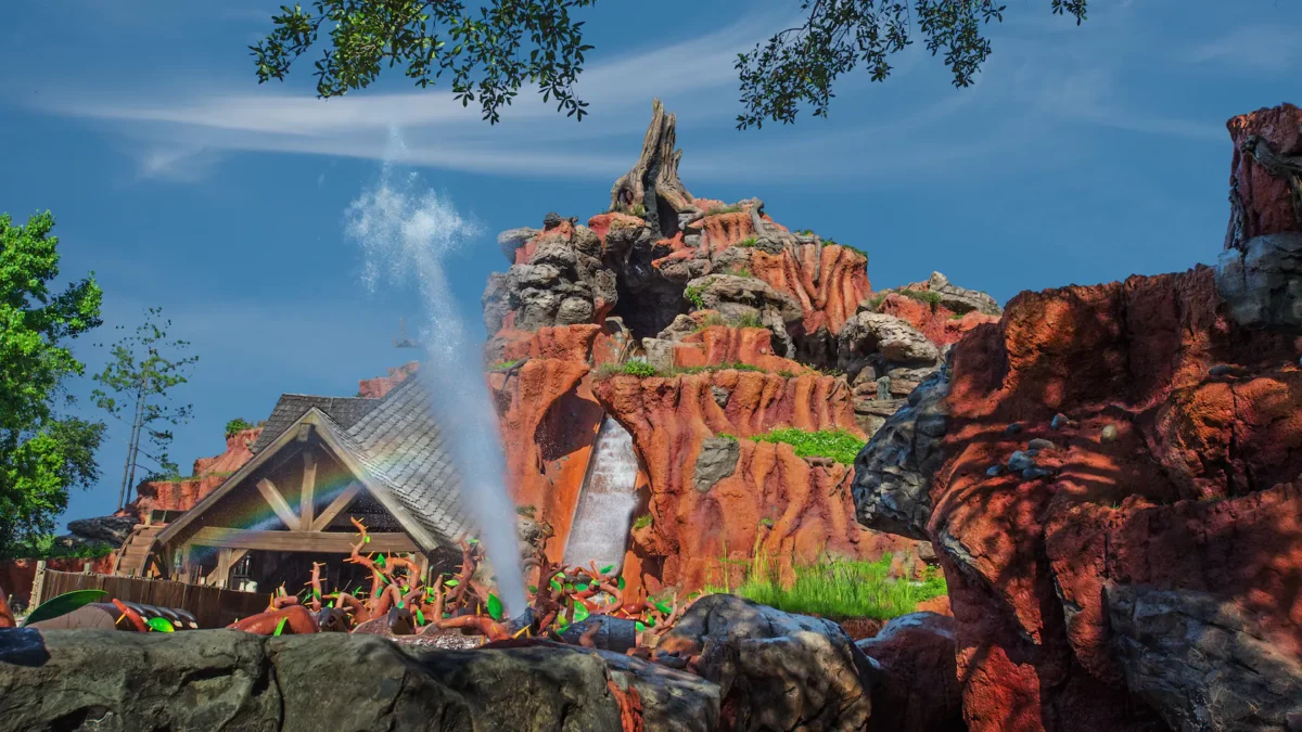 Splash Mountain in Frontierland at the Magic Kingdom