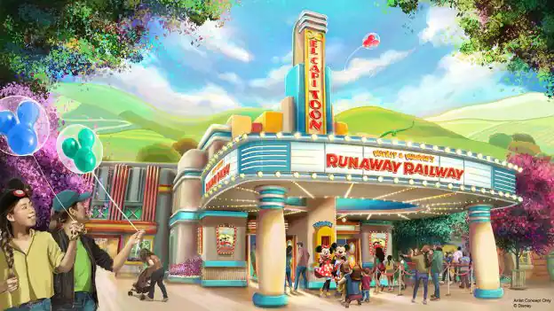 Mickey & Minnie's Runaway Railway Disneyland