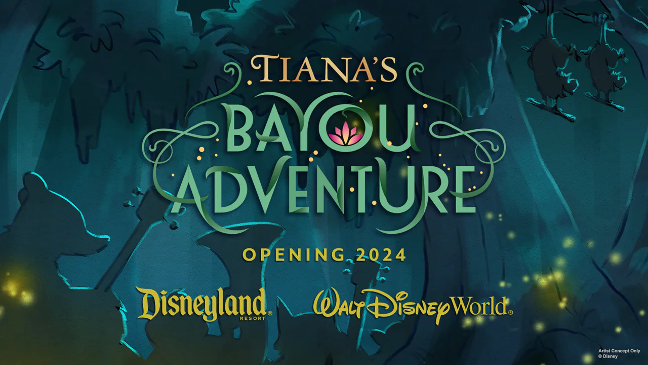 Tiana's bayou adventure announcement