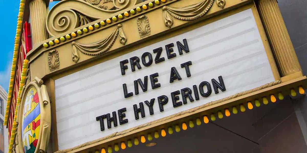 Frozen Live at the Hyperion