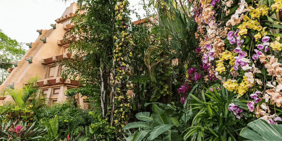 Tropical Rain Forest Garden in the Mexico Pavilion