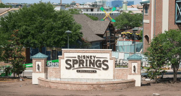 Signage for Disney Springs