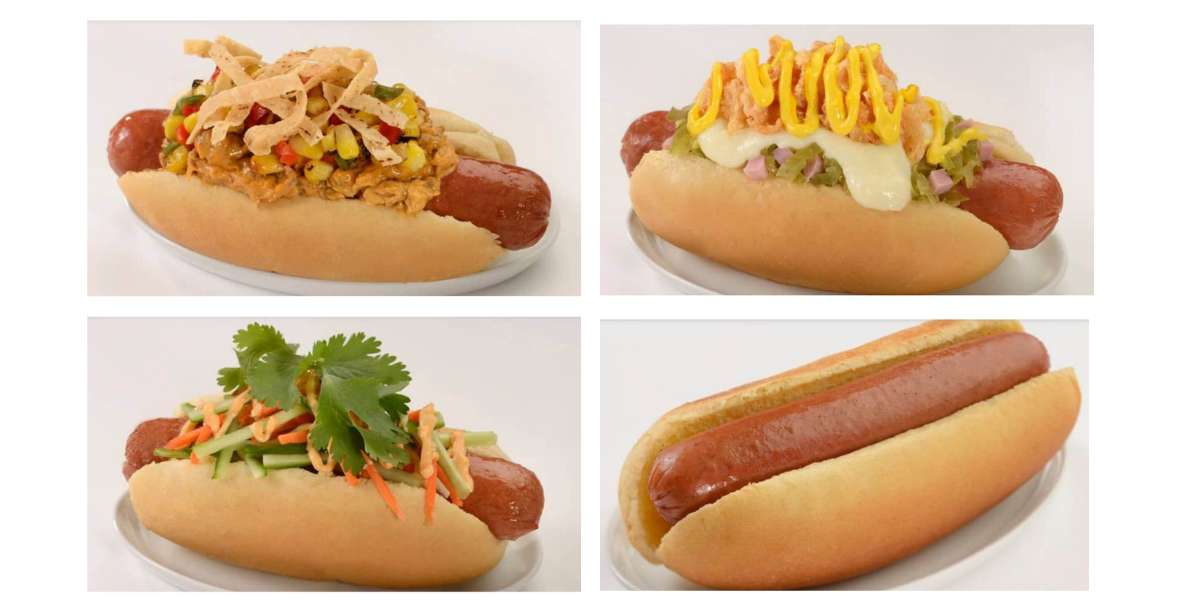 Hot Dog options at the Lunching Pad