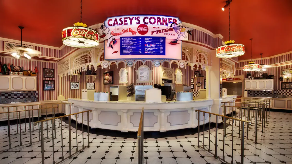 Casey's Corner in the Magic Kingdom at Walt Disney World