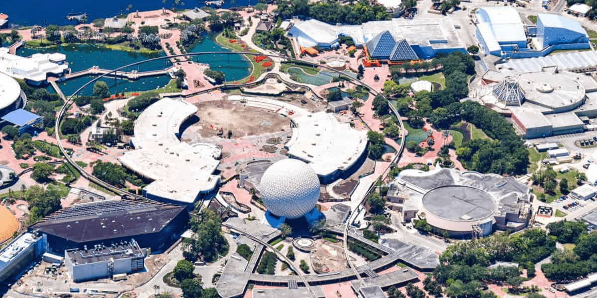 An Aerial View of EPCOT