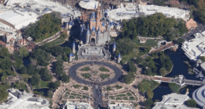 Aerial View of Magic Kingdom