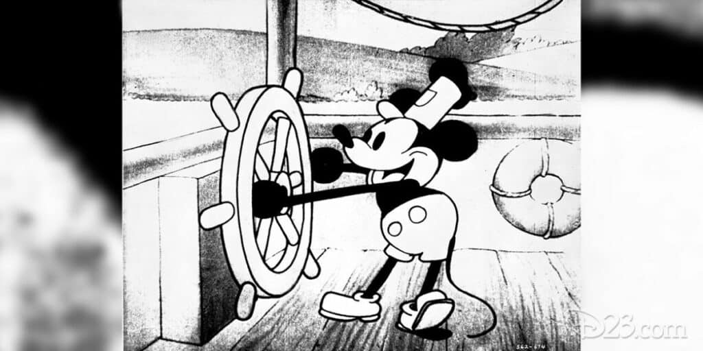 Steamboat Willie animation