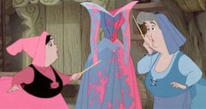 Fairies Making Aurora's Dress