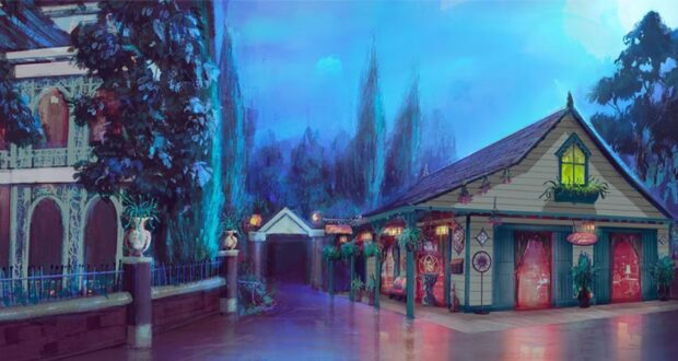 Haunted Mansion grounds expansion