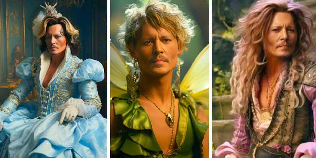 Johnny Depp as the Next Disney Princess?