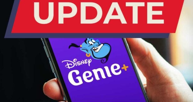 Disney Genie Plus Update