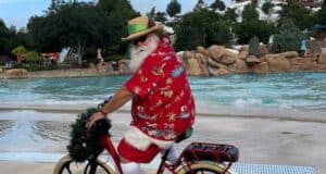 Santa at Blizzard Beach