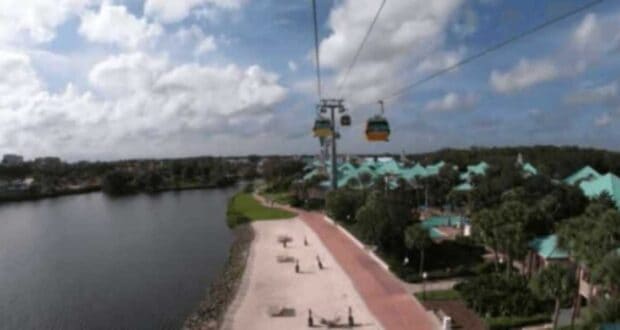 Disney Caribbean Beach Skyliner