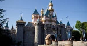 Sleeping Beauty Castle at Disneyland, where unionized Cast Members work.